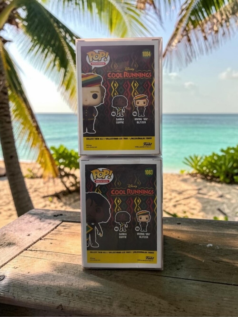 Funko Pop! Movies Cool Runnings Collectors Set Sanka Coffee & Irv Blitzer NIB - Picture 3 of 5